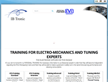 Tablet Screenshot of ibtronic.it